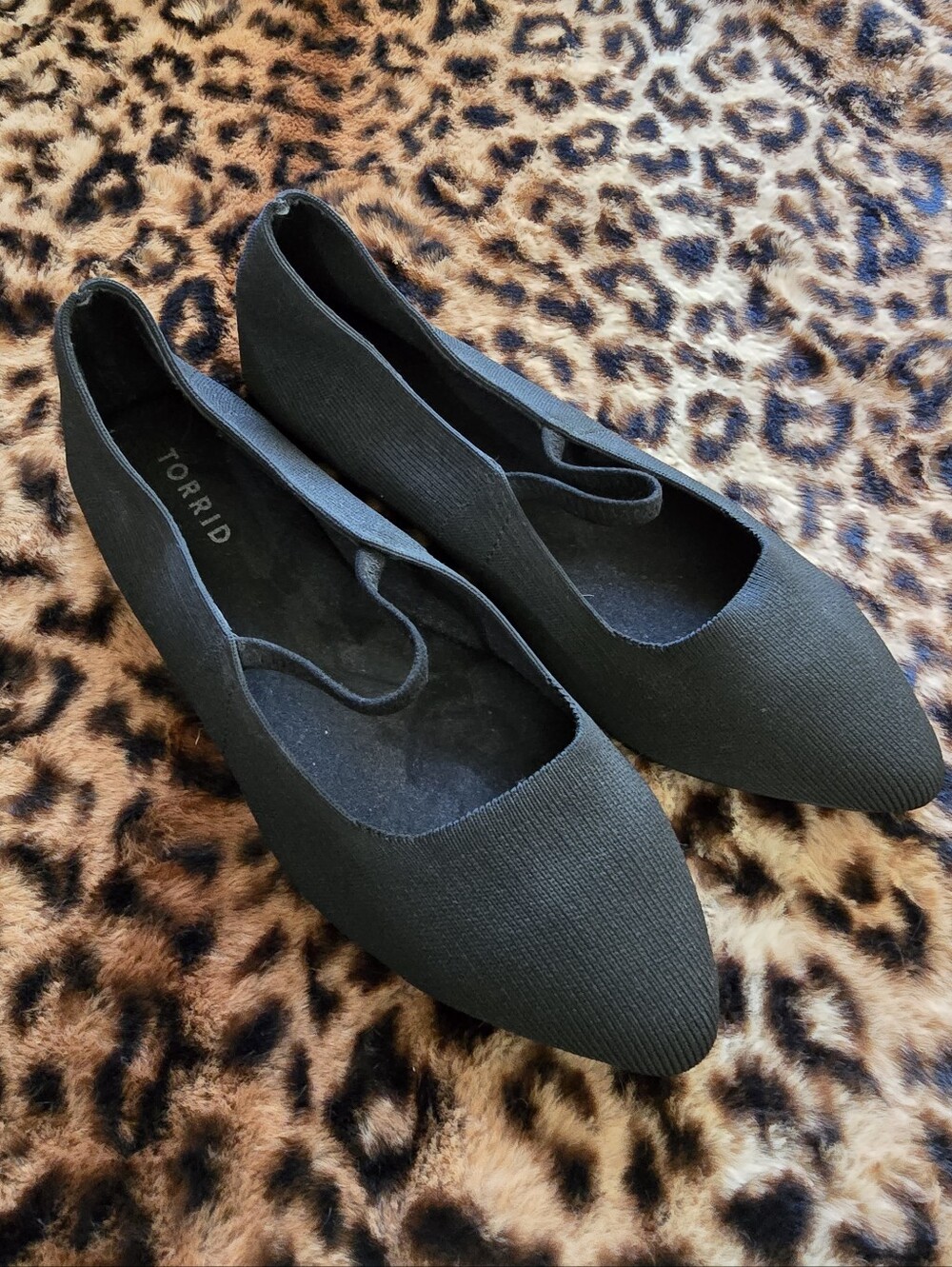 Torrid Flats Wide Width W/ Elastic Strap Size 6.5WW